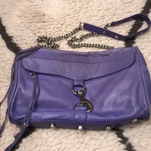 Rebecca Minkoff MAC Daddy clutch lavender blue